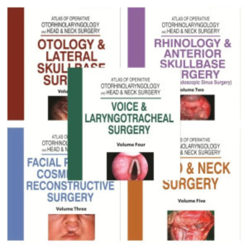 Atlas of Operative Otorhinolaryngology and Head & Neck Surgery (5 Vol Set)